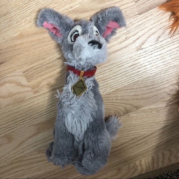 Lady & the Tramp Disney World Plush Set Dog Kids - Picture 2 of 8